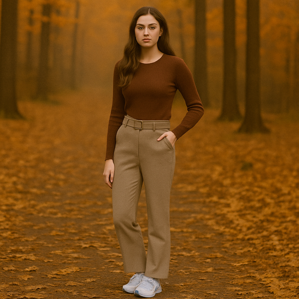 Pantalon Élégant Femme