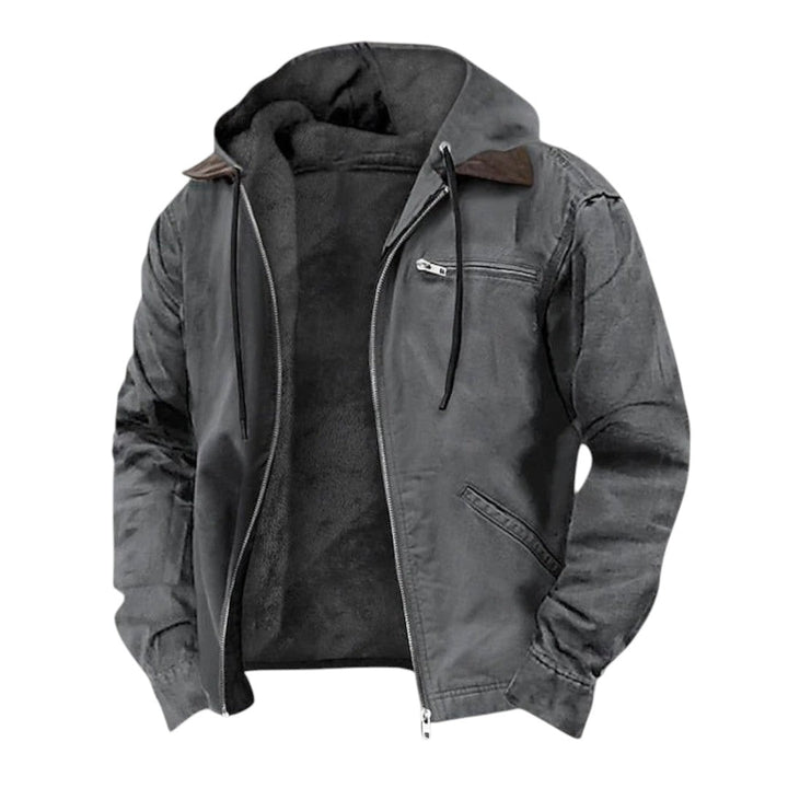 Mason | Veste décontractée à capuche avec doublure en peluche