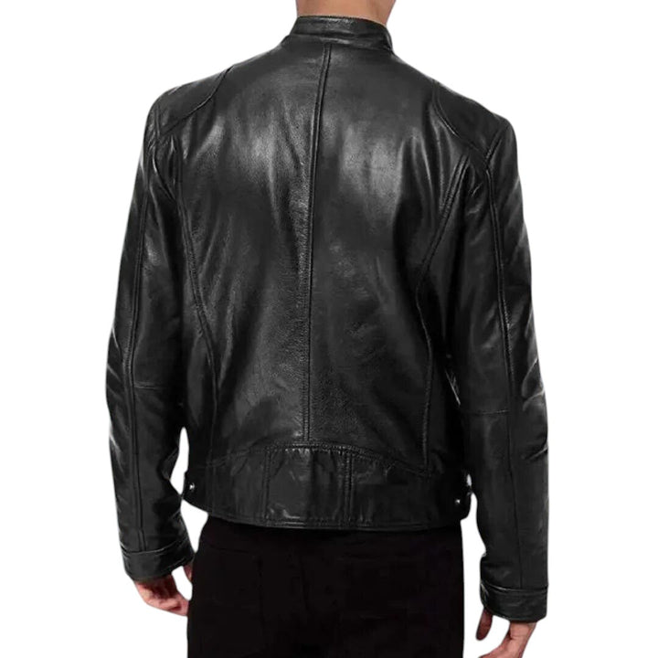 Lucien | Blouson Moto en Cuir Classique