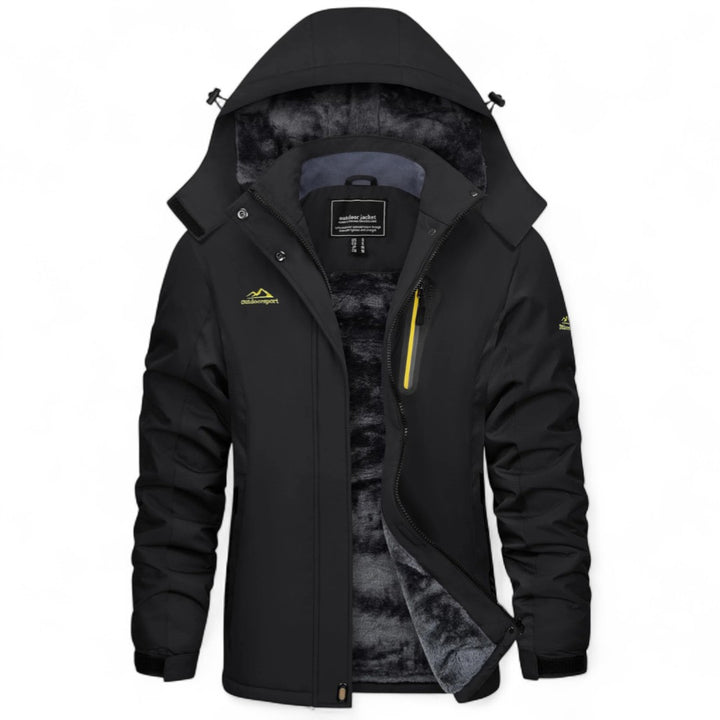 Laurine | Veste d’extérieur imperméable doublée en polaire
