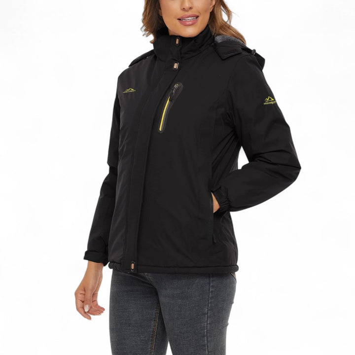 Laurine | Veste d’extérieur imperméable doublée en polaire