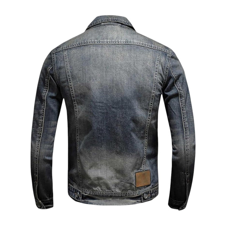 Mason | Veste en denim usé avec poches intérieures