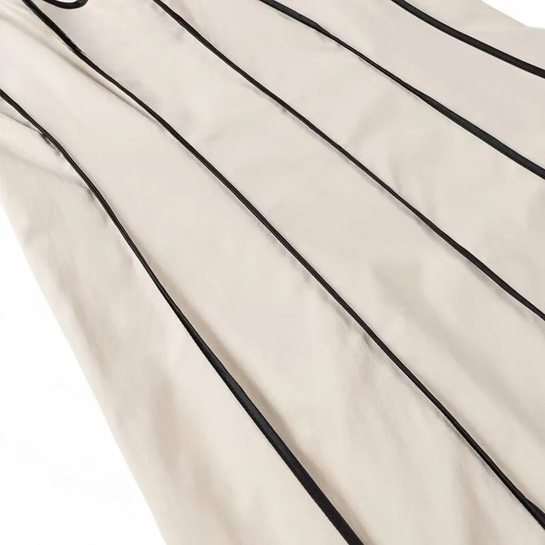 Anaïs | Robe d'été à bretelles contrastées