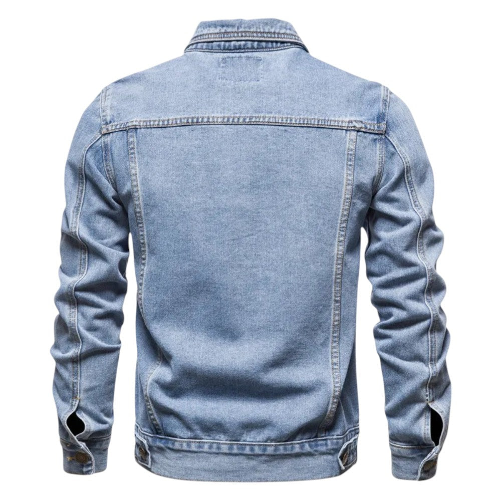 Dylan | Veste en jean classique à boutons