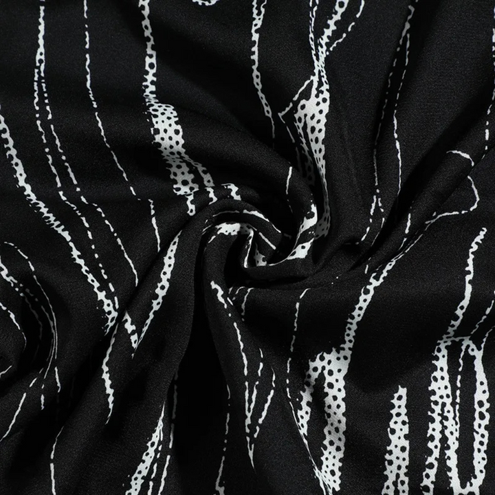Chemise à manches courtes à imprimé abstrait Mitchell