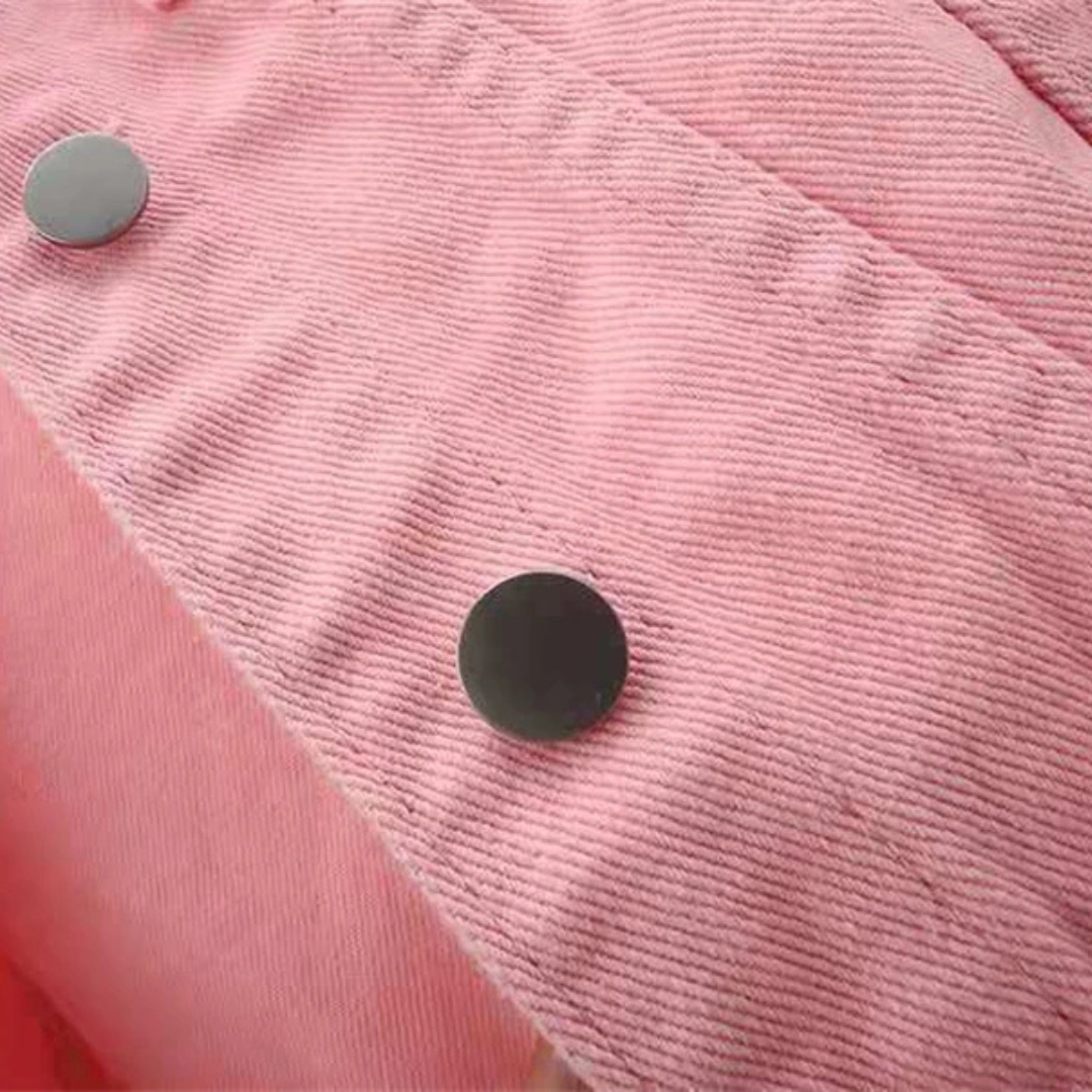 Océane | Veste en Jean Décontractée à Manches Revers