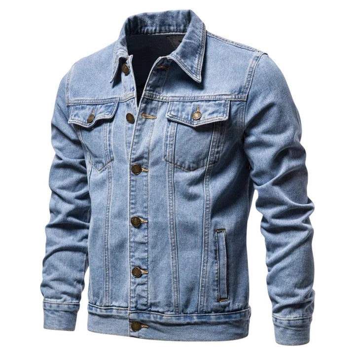 Dylan | Veste en jean classique à boutons