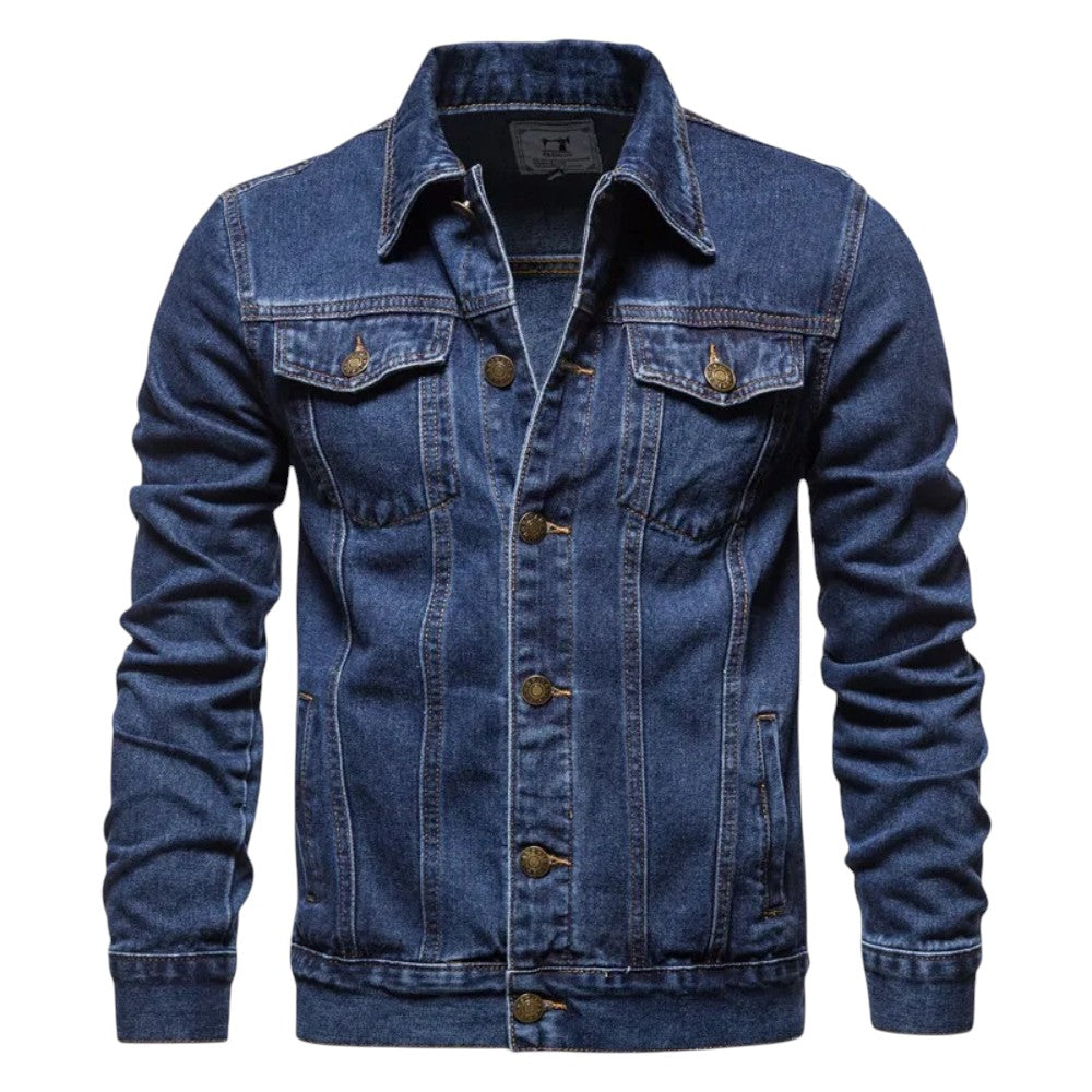Dylan | Veste en jean classique à boutons