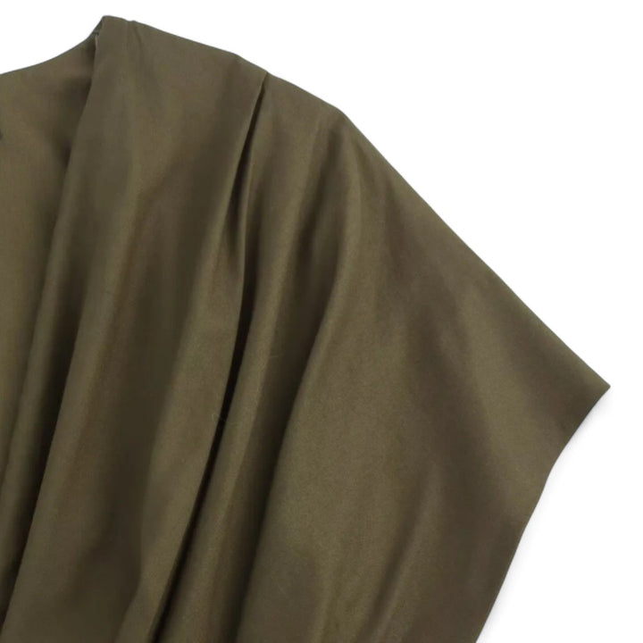 Amandine | Robe portefeuille fluide à lien ajustable