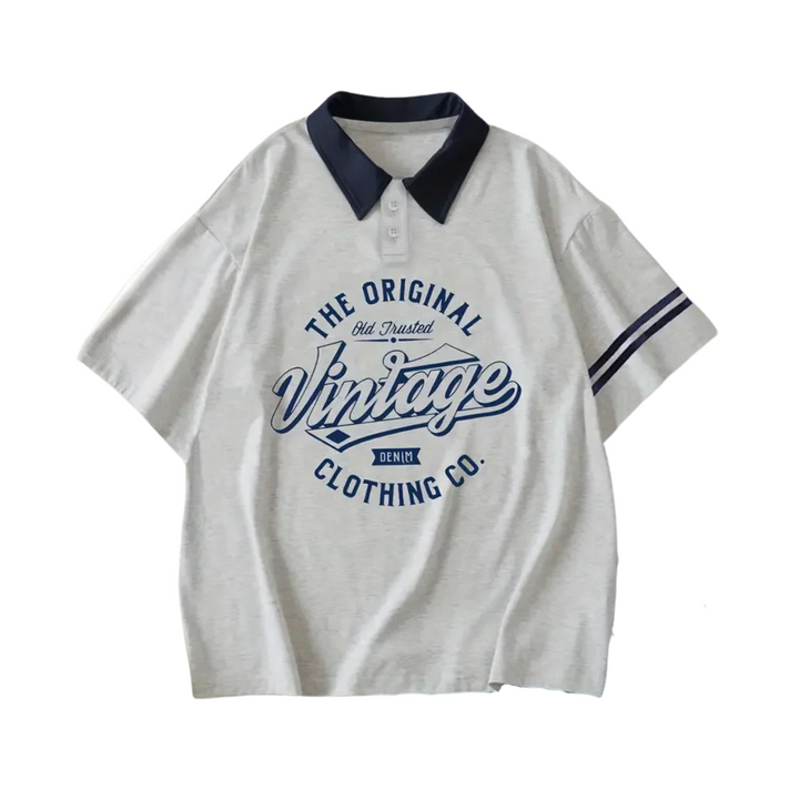 Mackenzie | T-shirt Polo Vintage à Graphismes pour Femmes