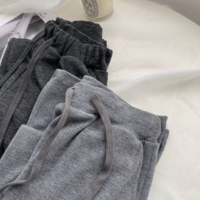 Viola™ - Drape Snow Cotton Casual Pants