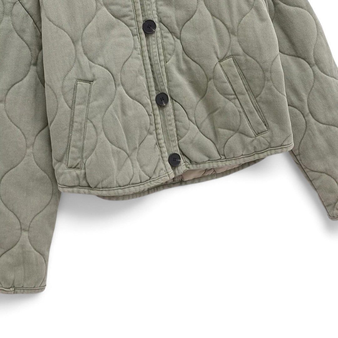 Élodie | Veste matelassée à col rond