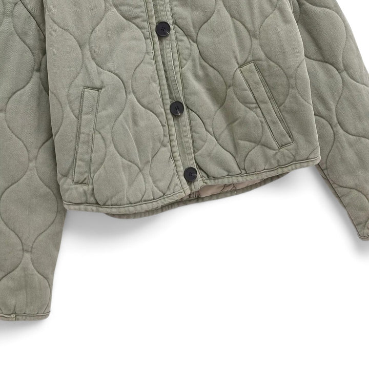 Élodie | Veste matelassée à col rond