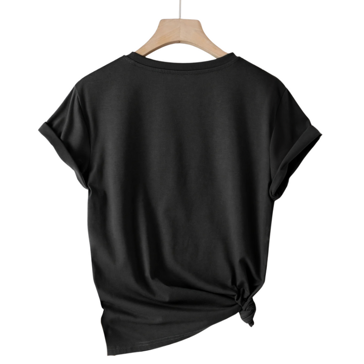 Poppy | T-shirt à motif floral lavé pour femmes