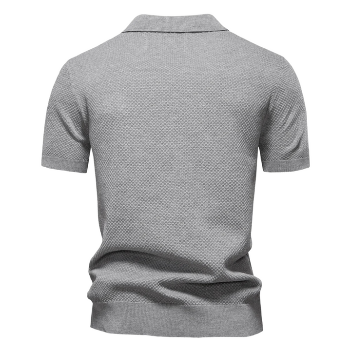 Reuben | Chemise polo en maille texturée