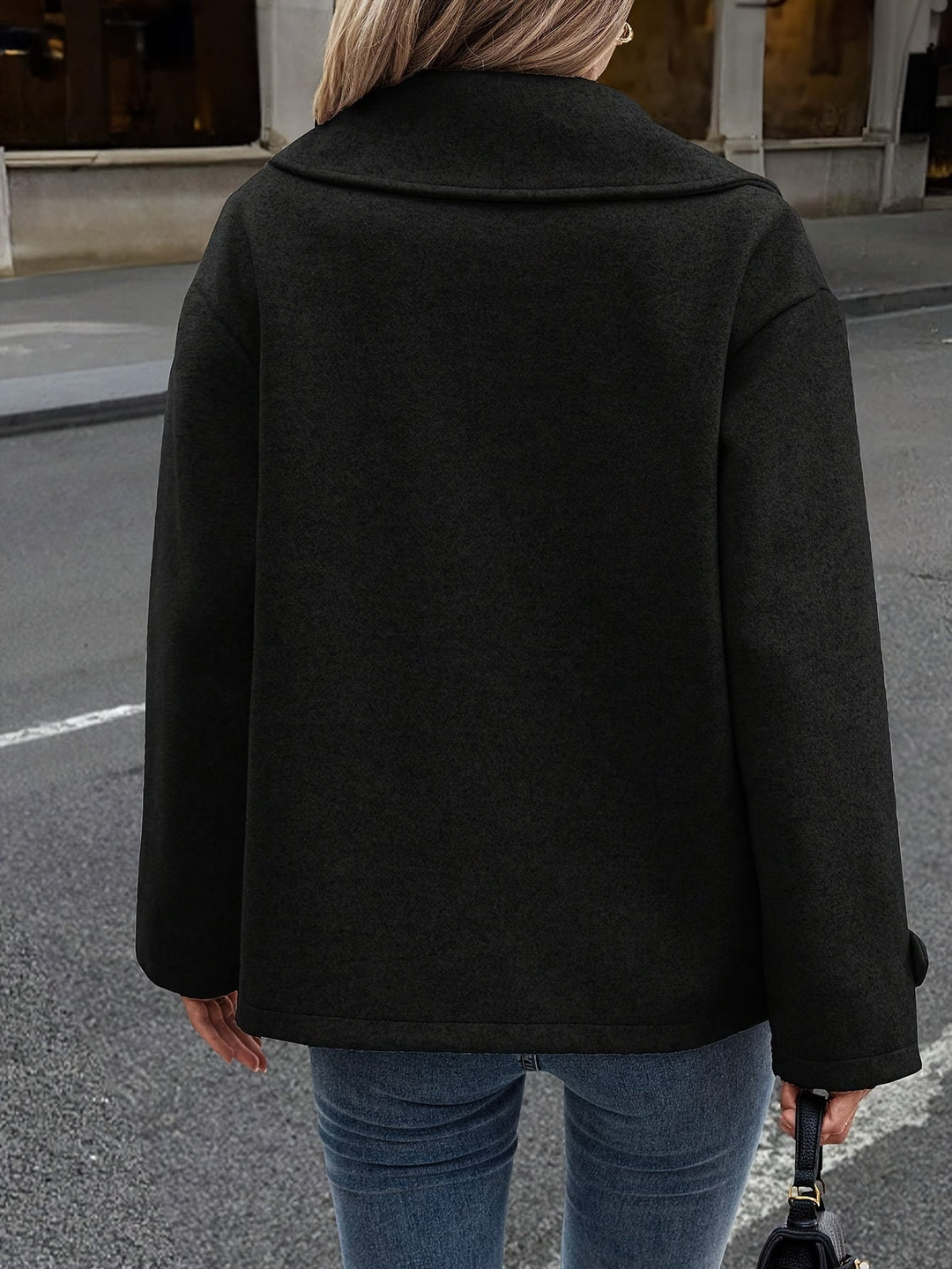 Emily™ | Stylish Double-Breasted Jacket with Button Details