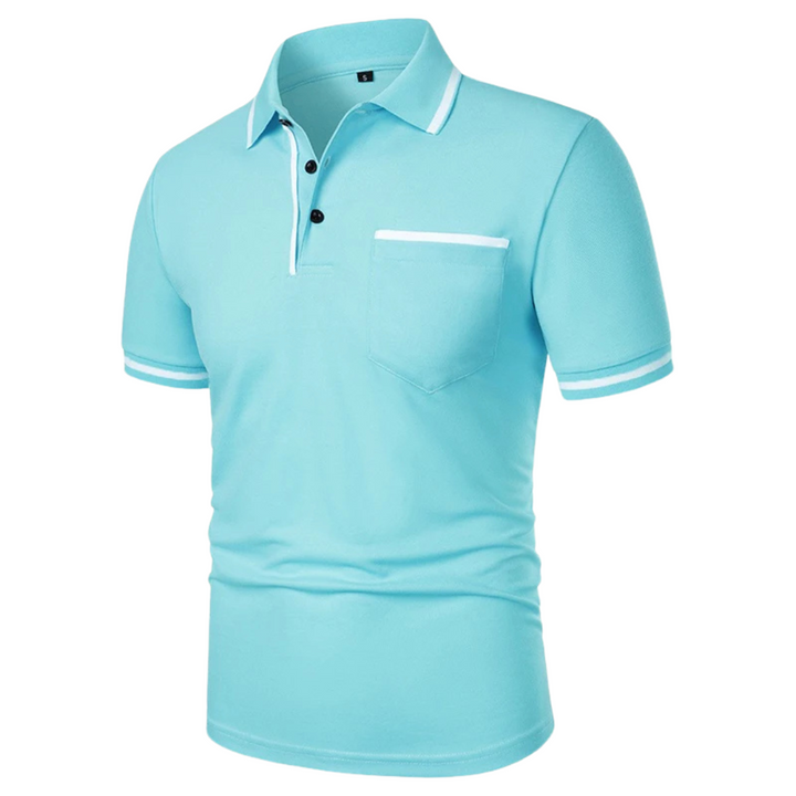 Lachlan | Polo avec Bordure Contrastée et Poche