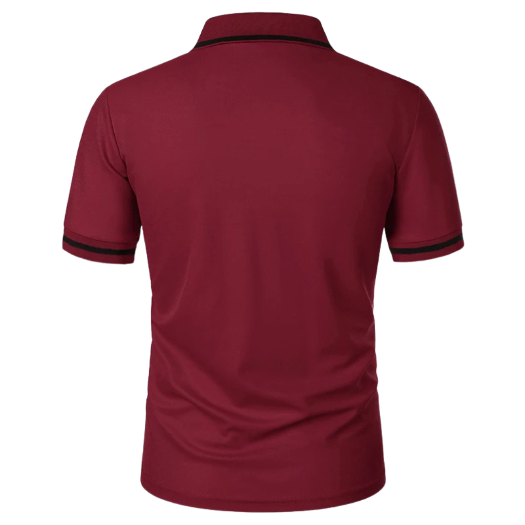Lachlan | Polo avec Bordure Contrastée et Poche