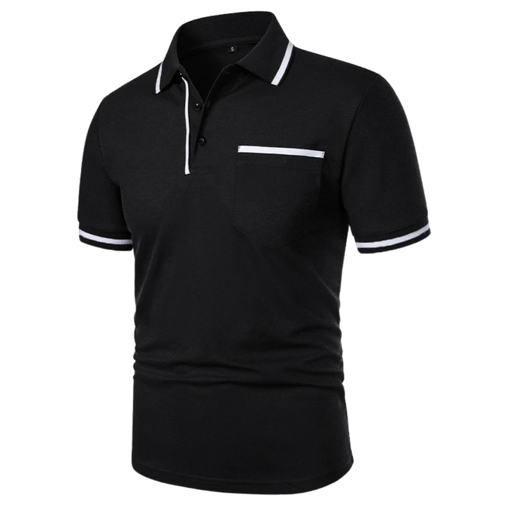 Lachlan | Polo avec Bordure Contrastée et Poche