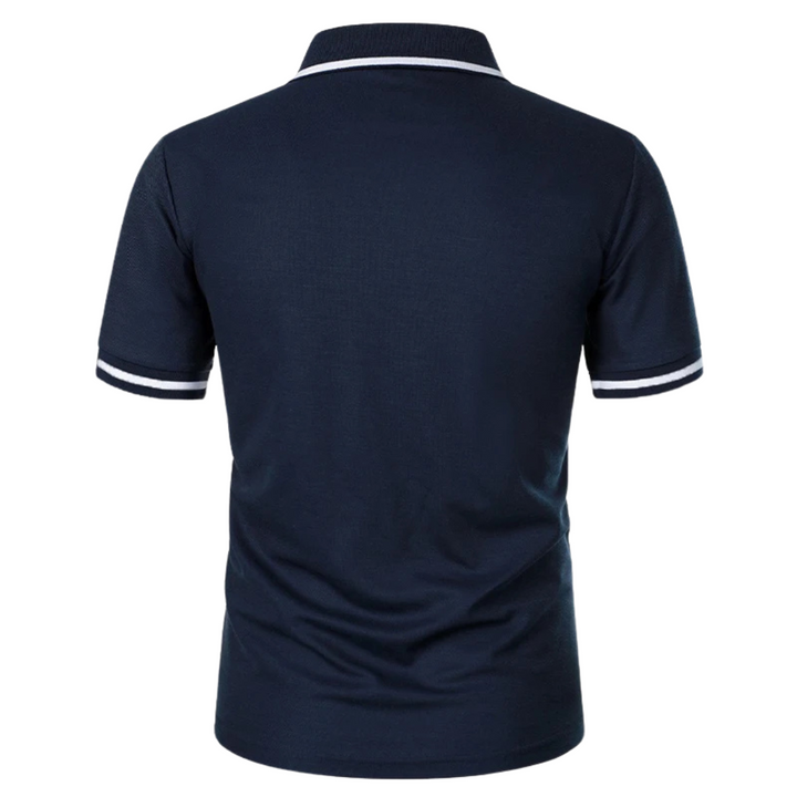 Lachlan | Polo avec Bordure Contrastée et Poche