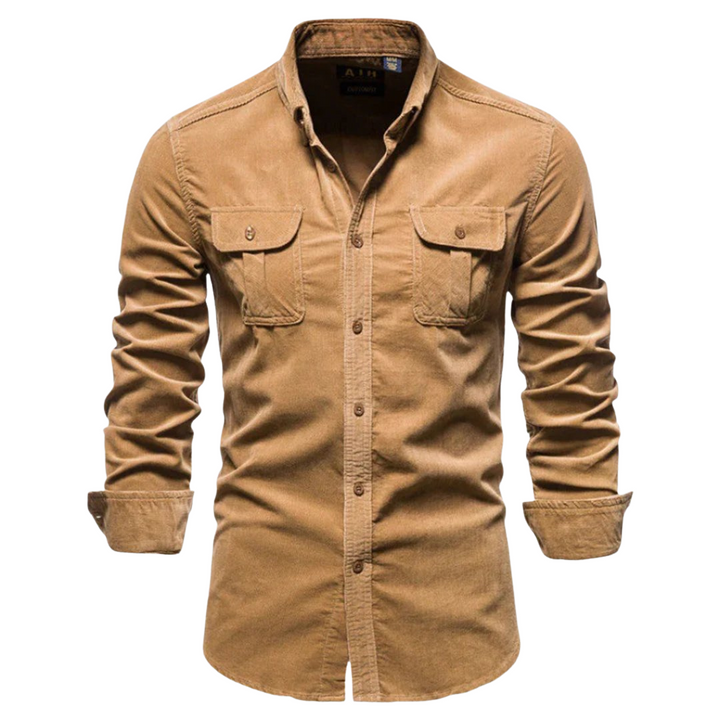 Conor | Chemise en velours côtelé intemporelle pour hommes modernes
