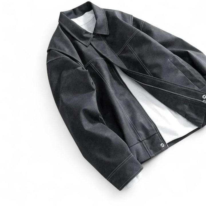Ethan | Veste en cuir végétalien de qualité supérieure