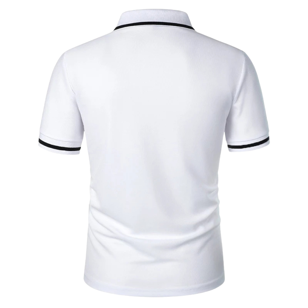 Lachlan | Polo avec Bordure Contrastée et Poche