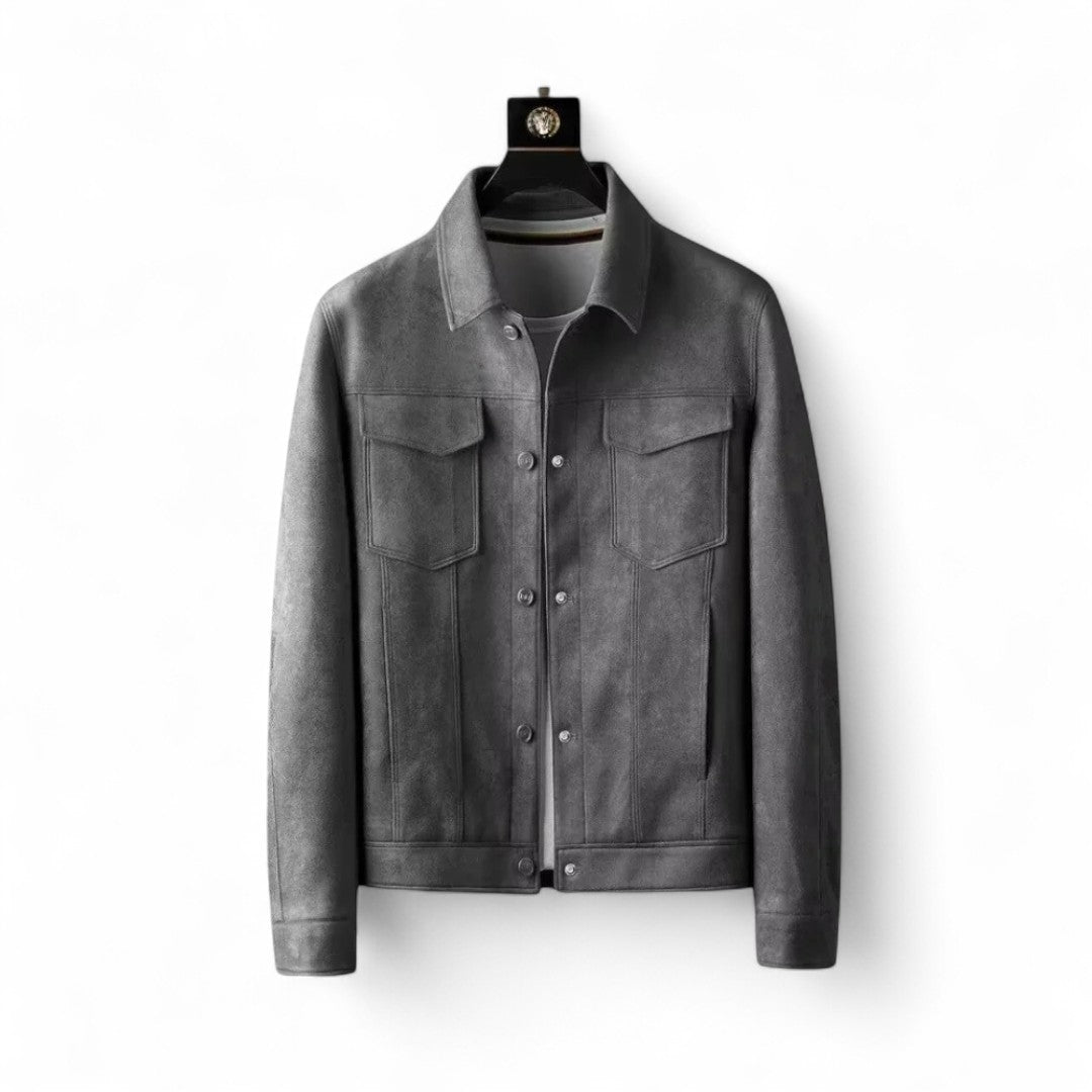 Callum | Veste en daim premium avec poches utilitaires