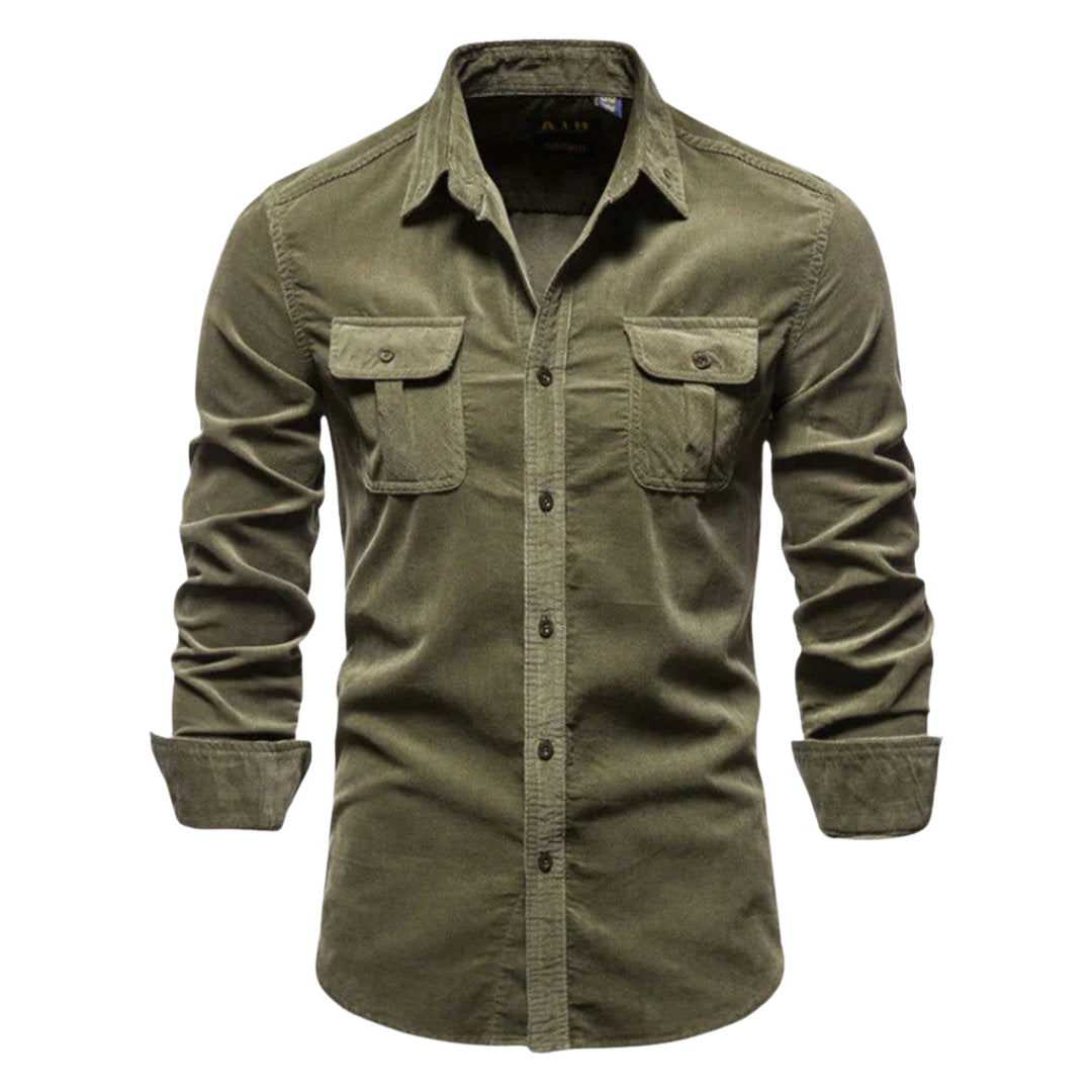 Conor | Chemise en velours côtelé intemporelle pour hommes modernes
