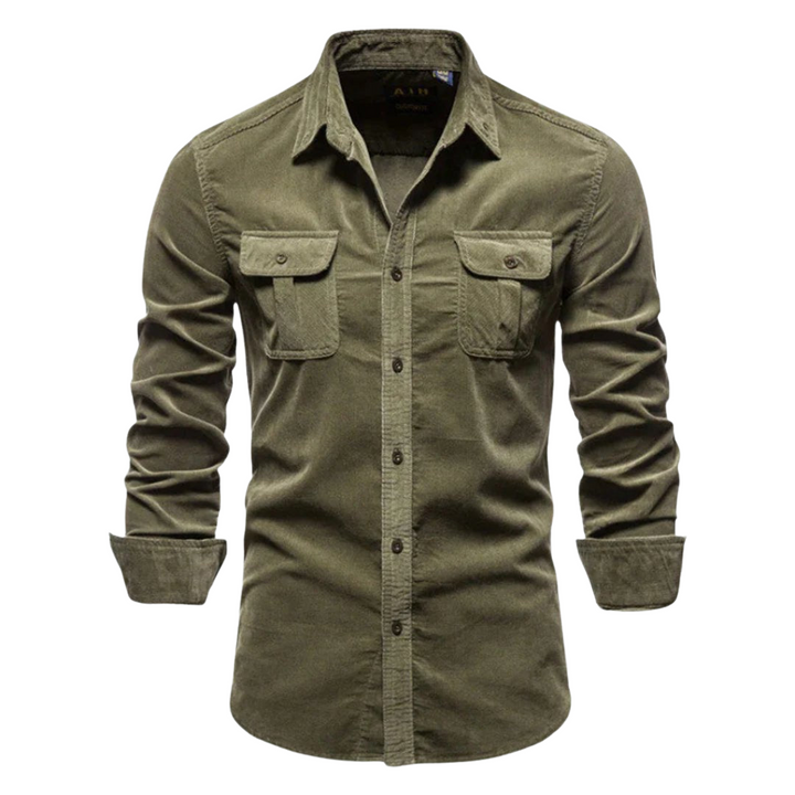 Conor | Chemise en velours côtelé intemporelle pour hommes modernes