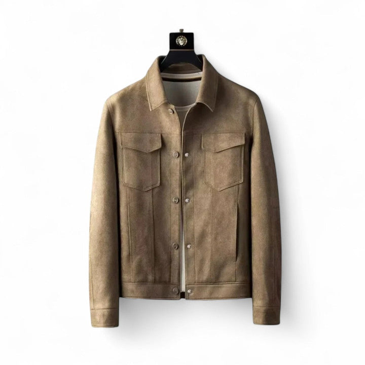 Callum | Veste en daim premium avec poches utilitaires