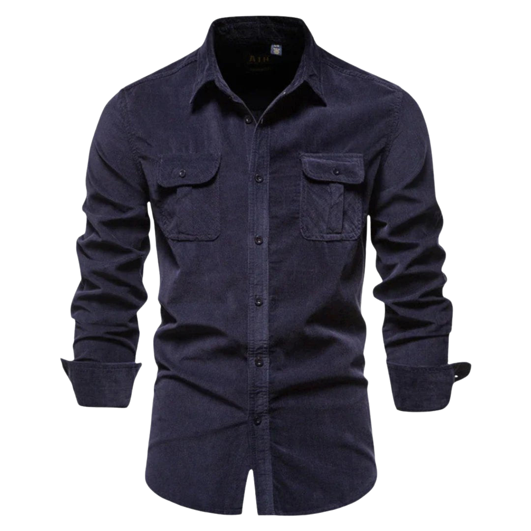 Conor | Chemise en velours côtelé intemporelle pour hommes modernes