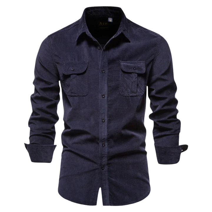 Conor | Chemise en velours côtelé intemporelle pour hommes modernes