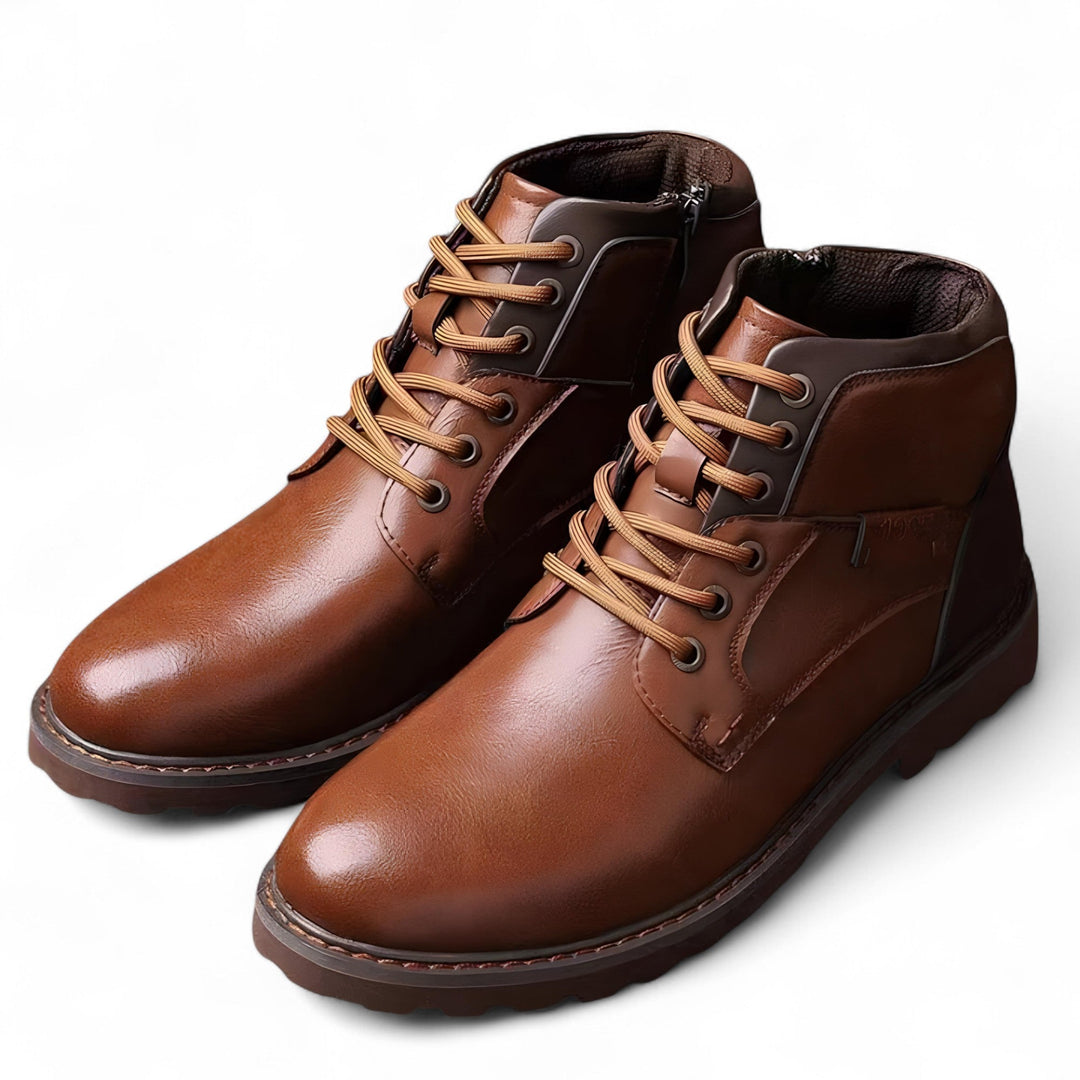 Mitchell | Bottine à lacets robuste style urbain de luxe
