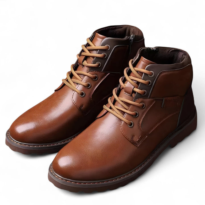 Mitchell | Bottine à lacets robuste style urbain de luxe
