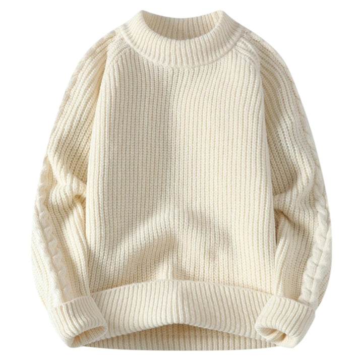 Ashton | Pull en coton classique avec motif intemporel et confort respirant