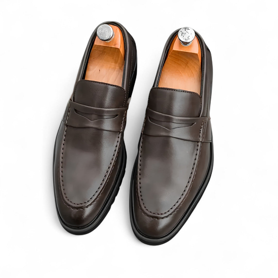Hayden | mocassins en cuir poli Penny pour une élégance quotidienne