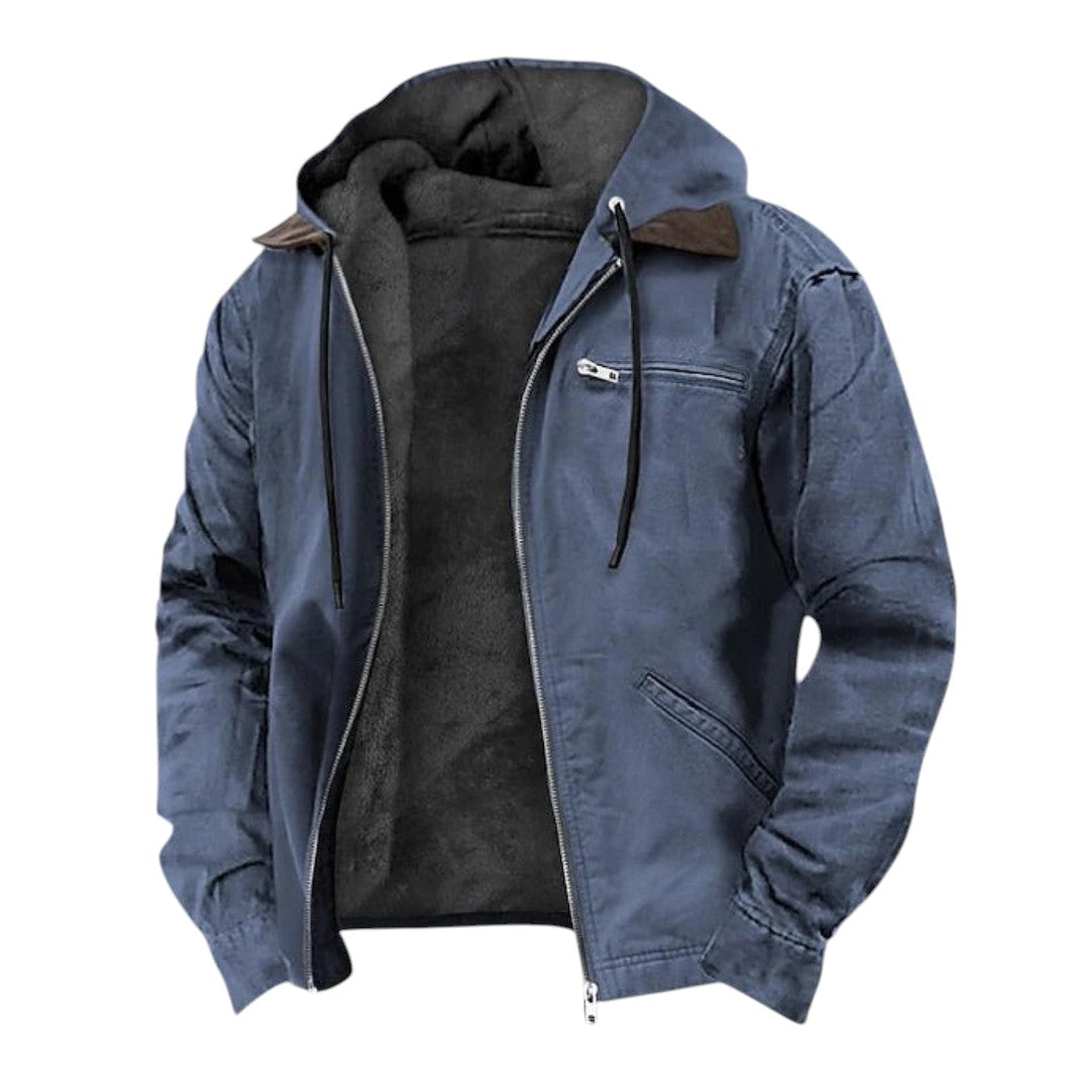 Mason | Veste décontractée à capuche avec doublure en peluche
