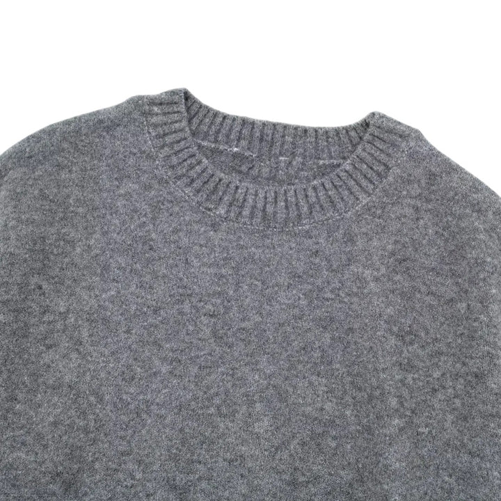 Noémie | Pull Col Rond Douillet en Maille Épurée