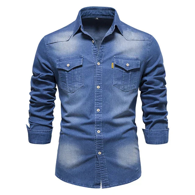 Chemise en denim classique Hudson | Confiance quotidienne