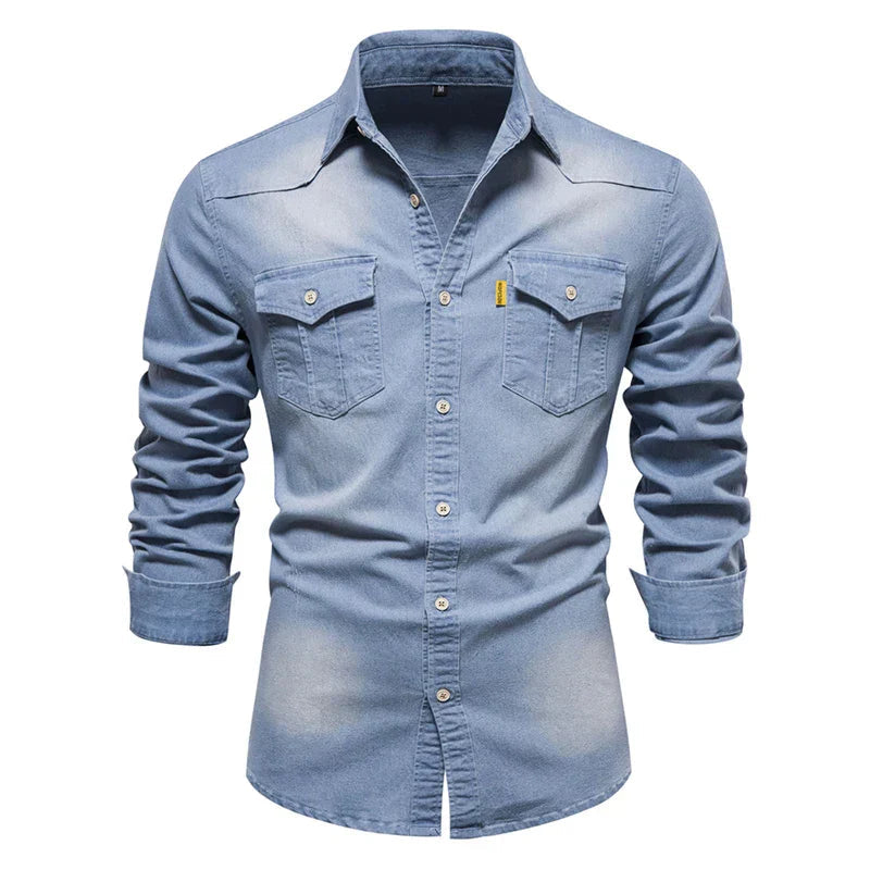 Chemise en denim classique Hudson | Confiance quotidienne