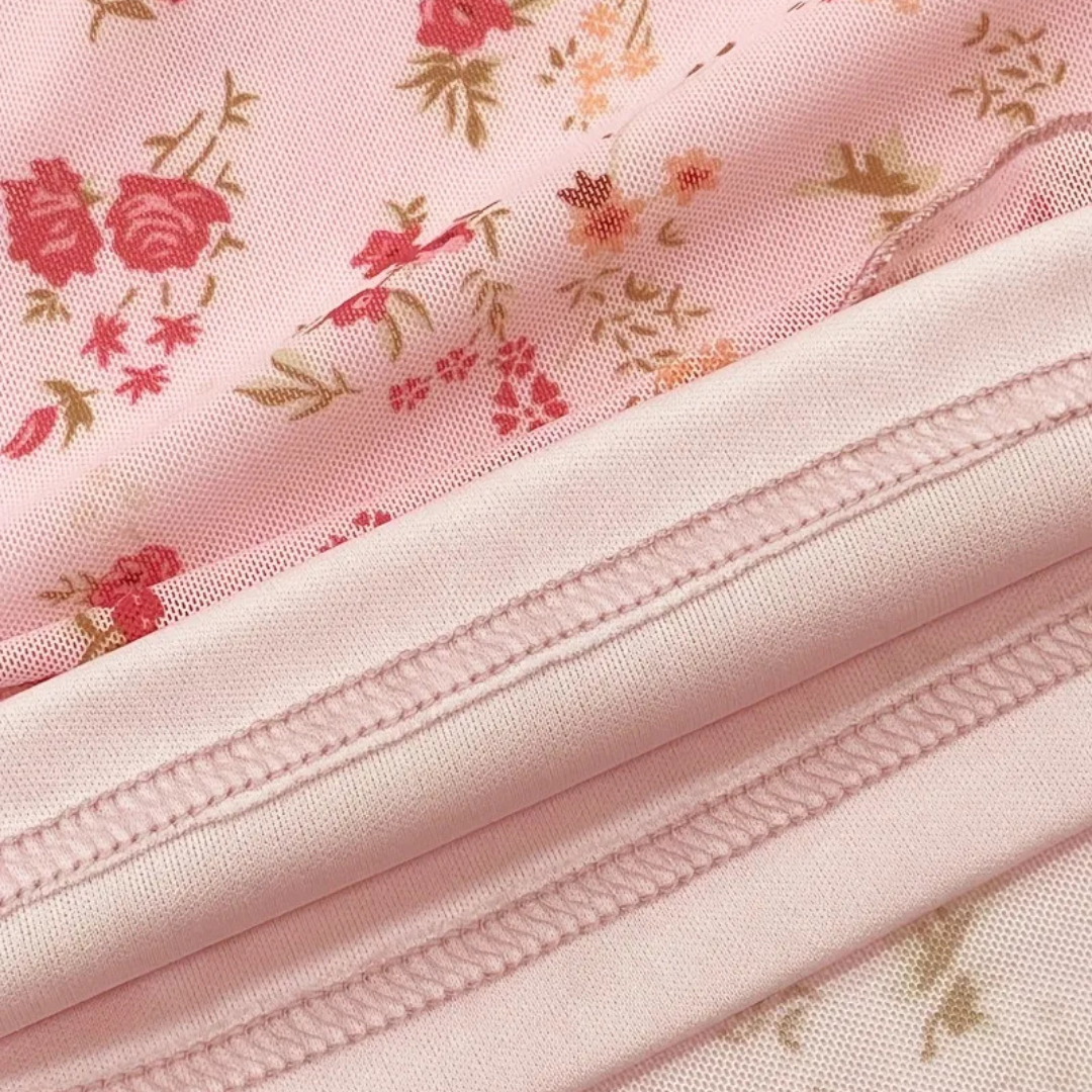 Camille | Robe courte fluide à fleurs