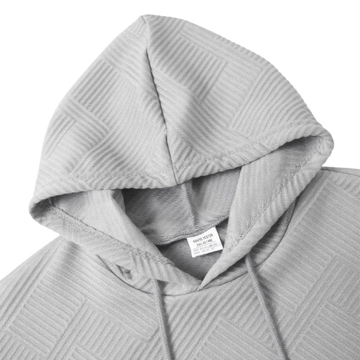 Logan | Sweat à capuche streetwear texturé
