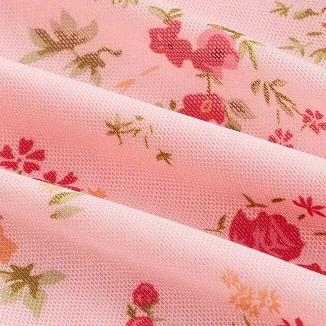 Camille | Robe courte fluide à fleurs