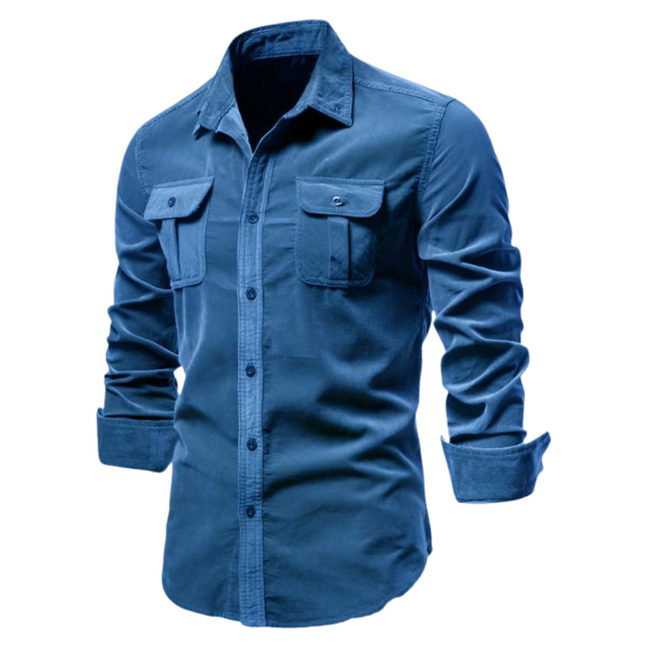 Conor | Chemise en velours côtelé intemporelle pour hommes modernes