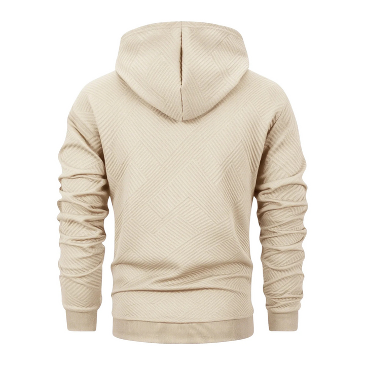 Logan | Sweat à capuche streetwear texturé