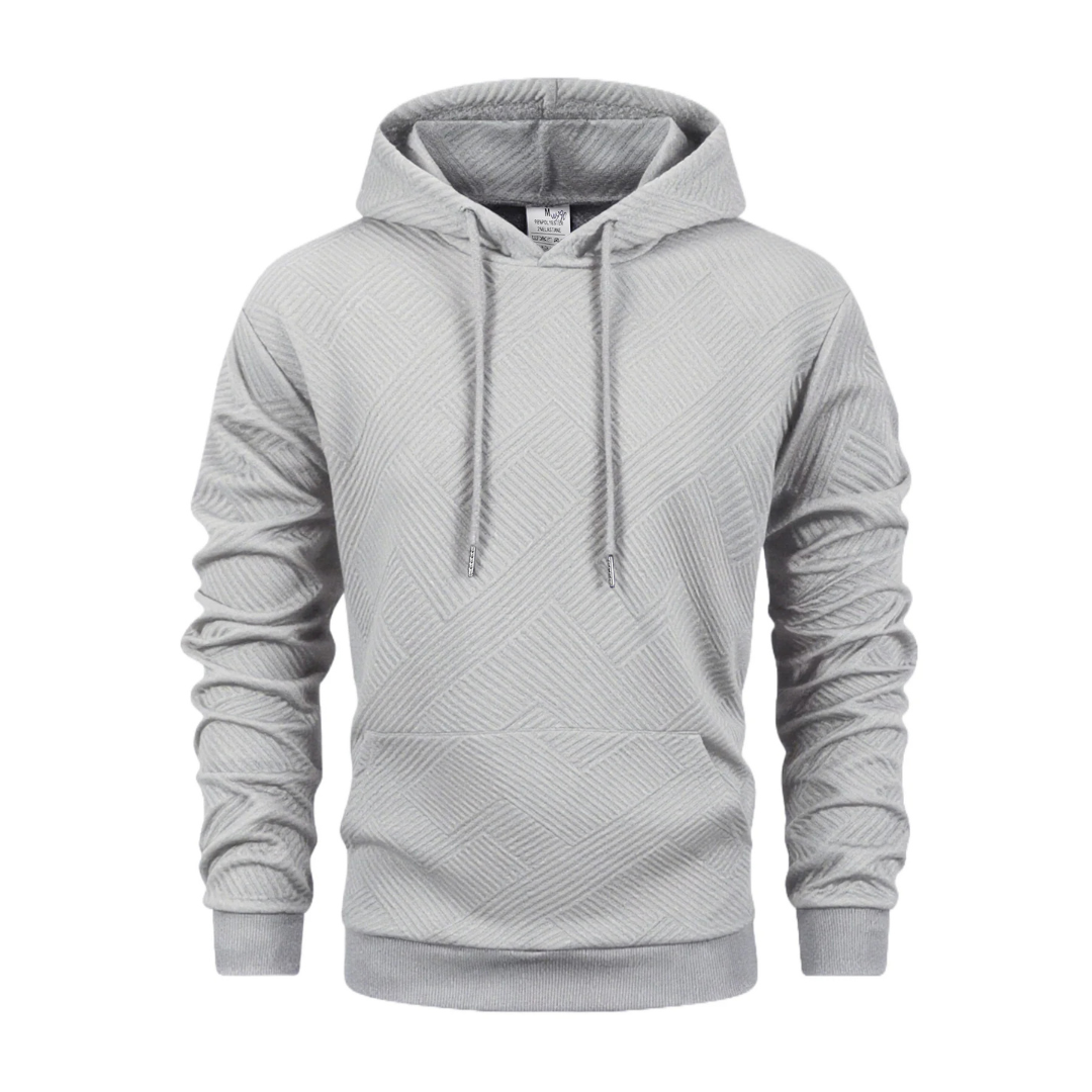 Logan | Sweat à capuche streetwear texturé