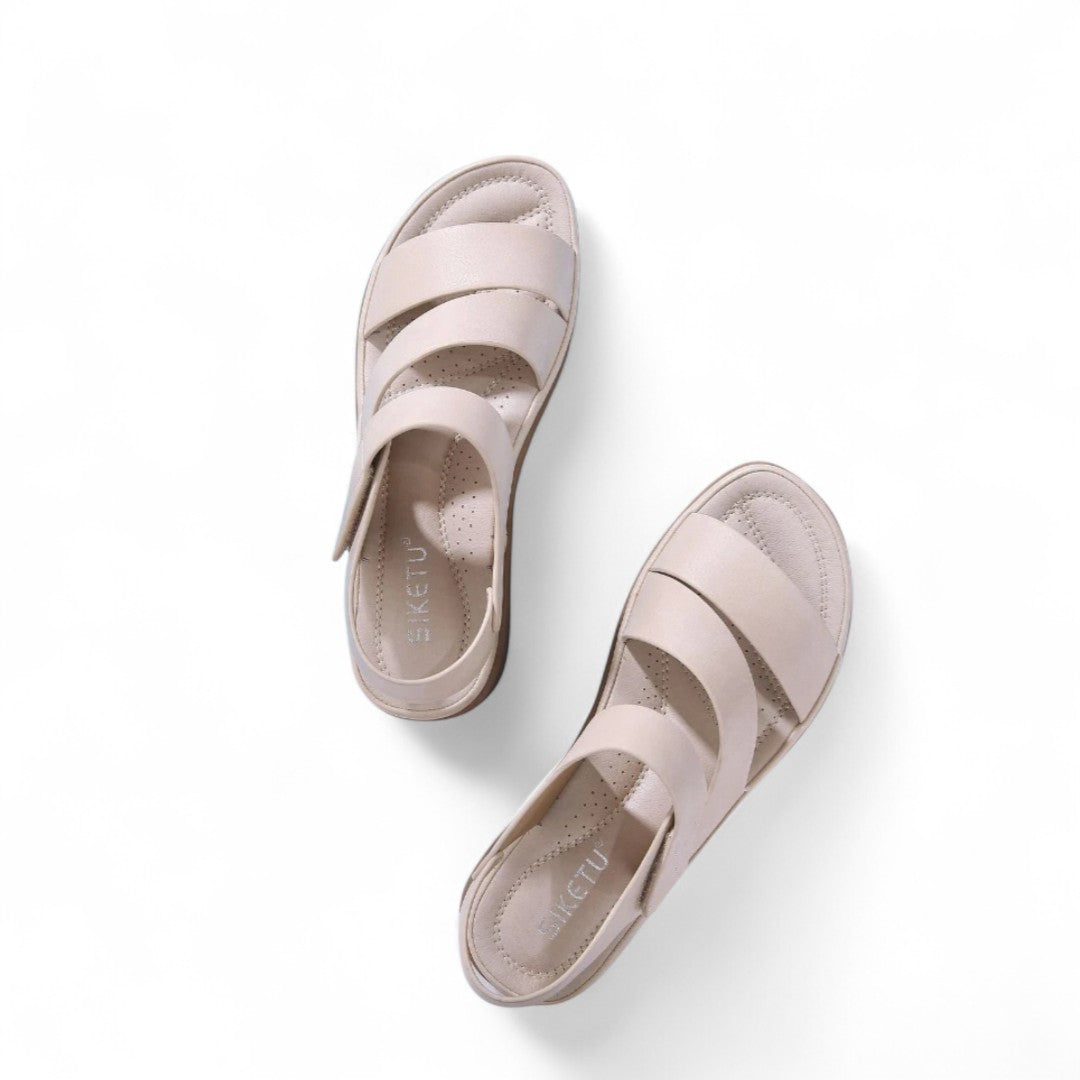 Maëlys | Sandales orthopédiques à triple bride confort