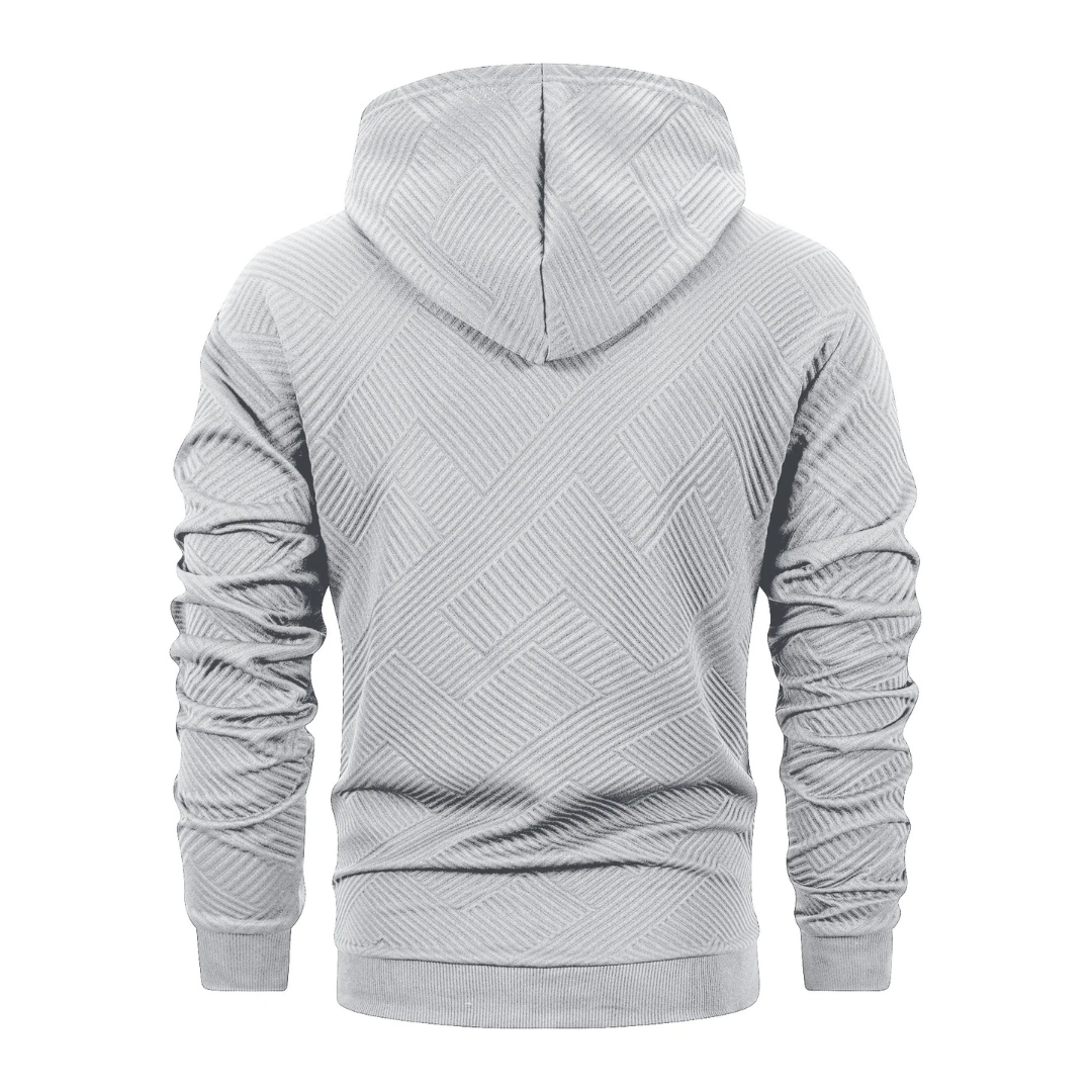 Logan | Sweat à capuche streetwear texturé