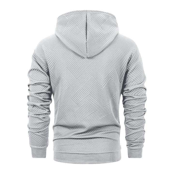 Logan | Sweat à capuche streetwear texturé